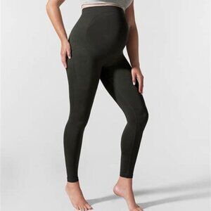 BLANQI Everyday Maternity Belly Support Pregnancy & Postpartum Leggings Black S
